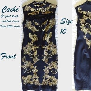 Cache Cocktail Dress Size 10